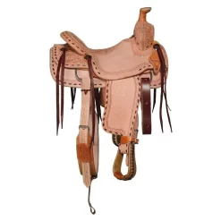NRS Kids Rough Out With Buckstitch Ranch Saddle -Equestrian Supplies Sale RK019 2