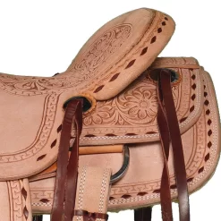 NRS Kids Rough Out With Buckstitch Ranch Saddle -Equestrian Supplies Sale RK019 3