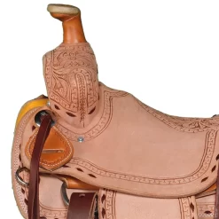 NRS Kids Rough Out With Buckstitch Ranch Saddle -Equestrian Supplies Sale RK019 4
