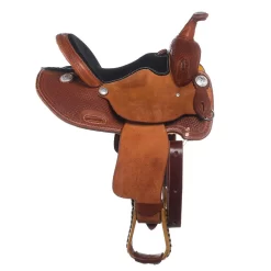 NRS Barrel Racer Youth Saddle With Padded Seat -Equestrian Supplies Sale RK020 2
