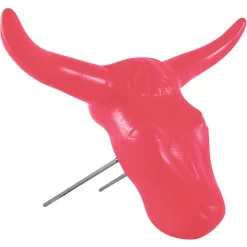 Rattler Ropes Steer Head Roping Dummy -Equestrian Supplies Sale STEERHD pink