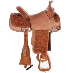Tomahawk 3/4 Breed Floral Team Roper -Equestrian Supplies Sale TH 012 04