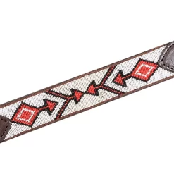 Cashel Company White/Red Beaded Breast Collar -Equestrian Supplies Sale sa bc192bd whrd 2